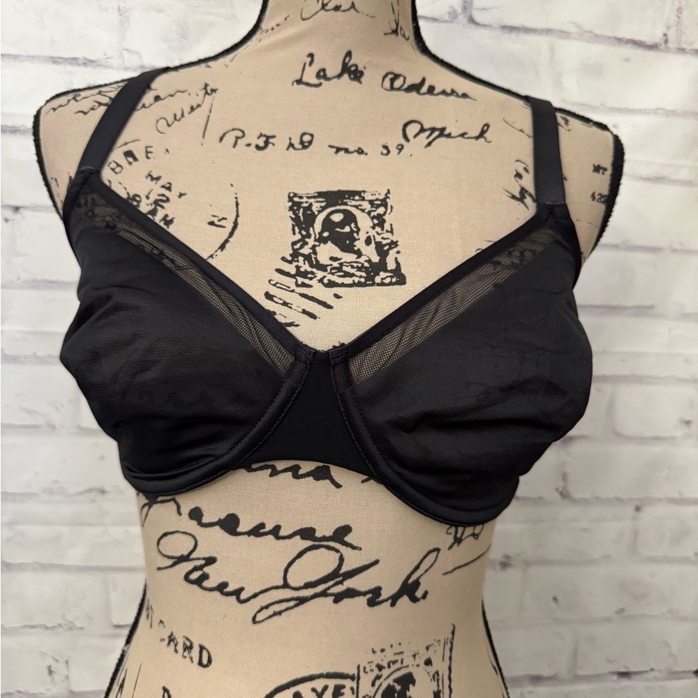 Soma Bra 32G Unbelievable Lift Perfect Coverage Unlined Underwire‎ Black